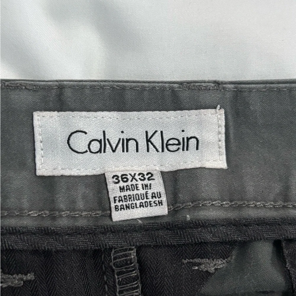 Calvin Klein Charcoal Trousers - Picture 4 of 6